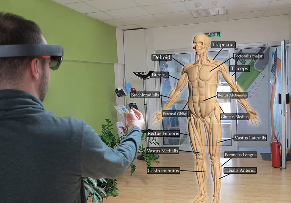 AR Healthcare - augmented reality in education